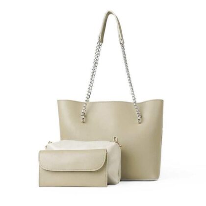 Women`s PU Leather Hand Bag 3 Pcs Collection